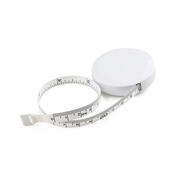Retractable White Tape Measure