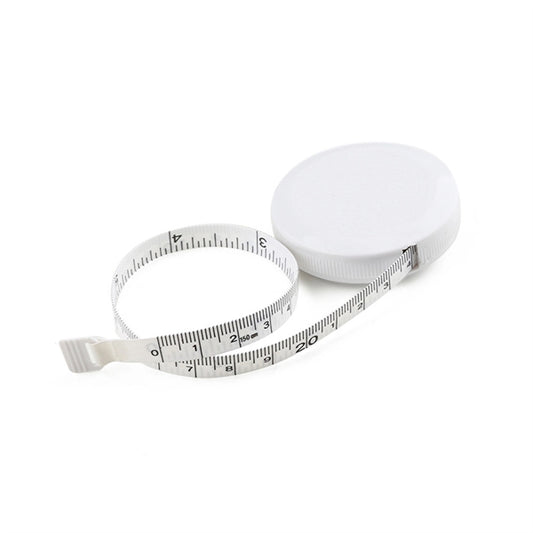 Retractable White Tape Measure