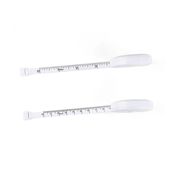 Retractable White Tape Measure