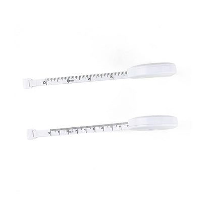 Retractable White Tape Measure