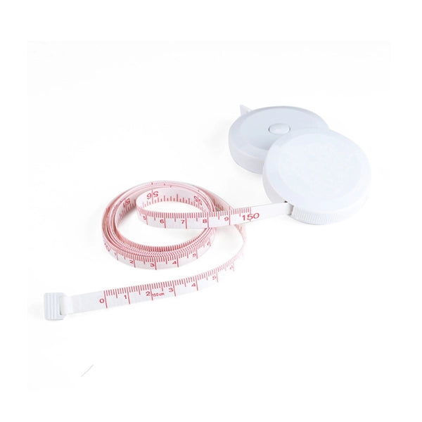 Retractable White Tape Measure