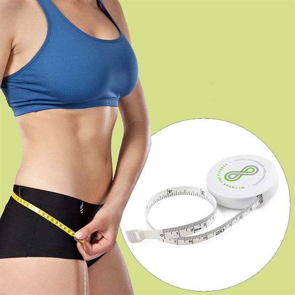 Retractable White Tape Measure