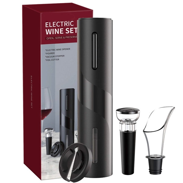 4 In 1 Electric Wine Bottle Opener Set