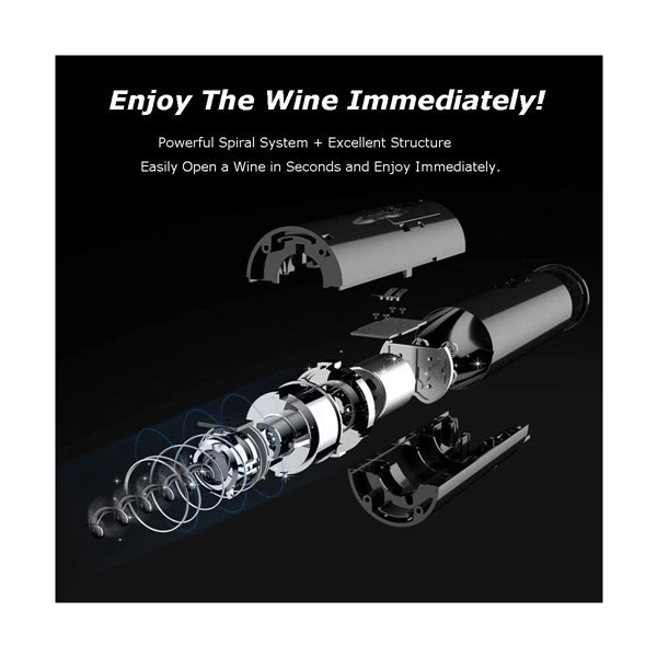 4 In 1 Electric Wine Bottle Opener Set