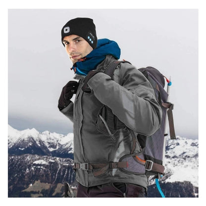 Bluetooth Beanie Hat With Light