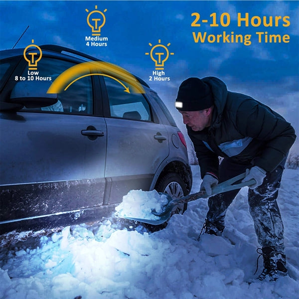 Bluetooth Beanie Hat With Light