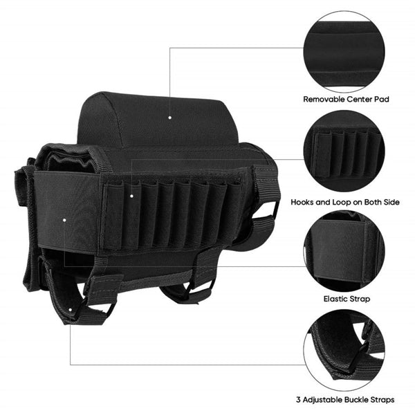Tactical Rifle Cheek Rest Holder