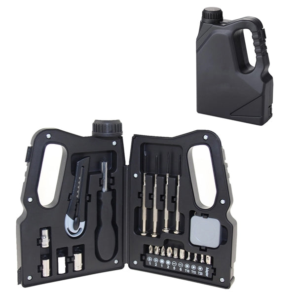 Oil Pot Type Hardware Tool Set 21 Pieces