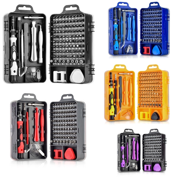 115 In 1 Magnetic Repair Tool Kit