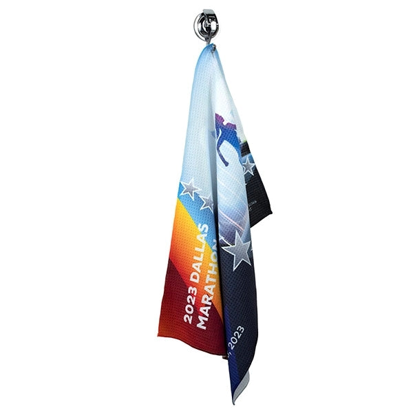 Full-Color Waffle Weave Sports & Gym Towel