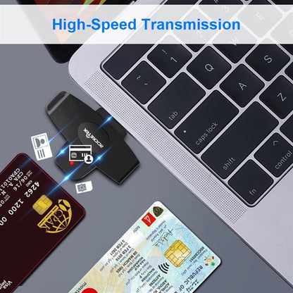 CAC Usb Smart Card Reader