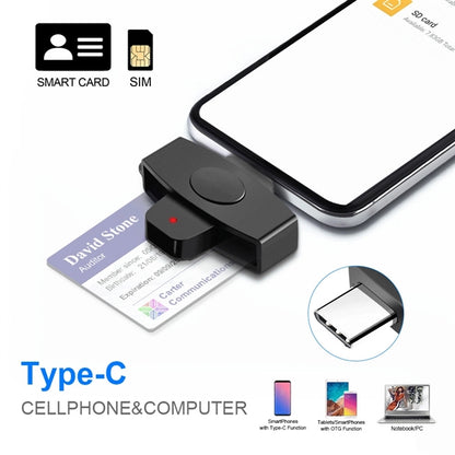 Type-C CAC Smart Card Reader