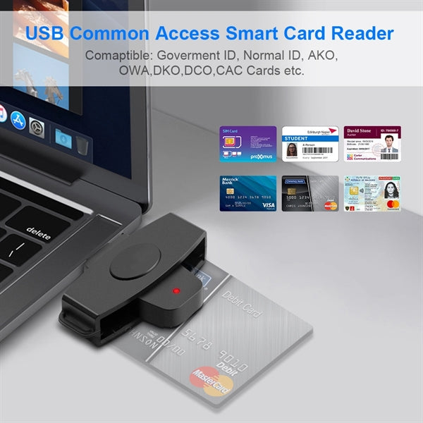 Type-C CAC Smart Card Reader