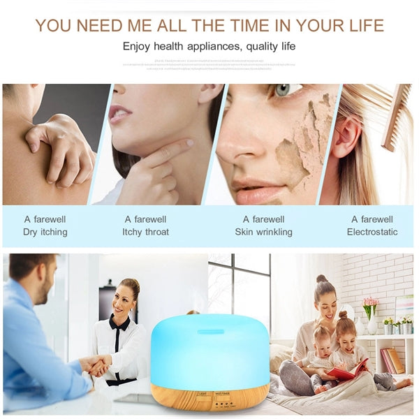 300Ml Essential Oil Diffuser Humidifier
