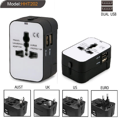 Travel Plug Universal Adapter Worldwide All In One