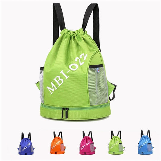 Drawstring Backpack Sports Gym String Bag Sackpack