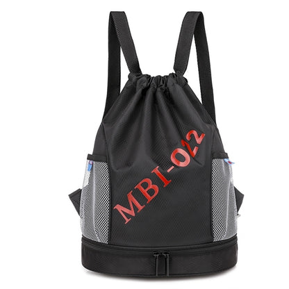 Drawstring Backpack Sports Gym String Bag Sackpack