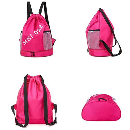 Drawstring Backpack Sports Gym String Bag Sackpack