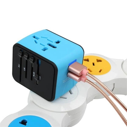 International Travel Power Plug Adapter 2 Usb Ports