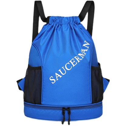 Drawstring Backpack Sports Gym String Bag Sackpack