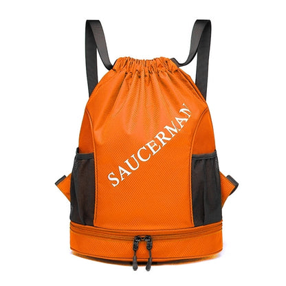 Drawstring Backpack Sports Gym String Bag Sackpack