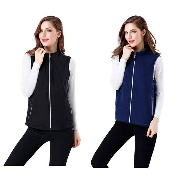8 Areas Heated Polar Fleece Vest For Men And Women