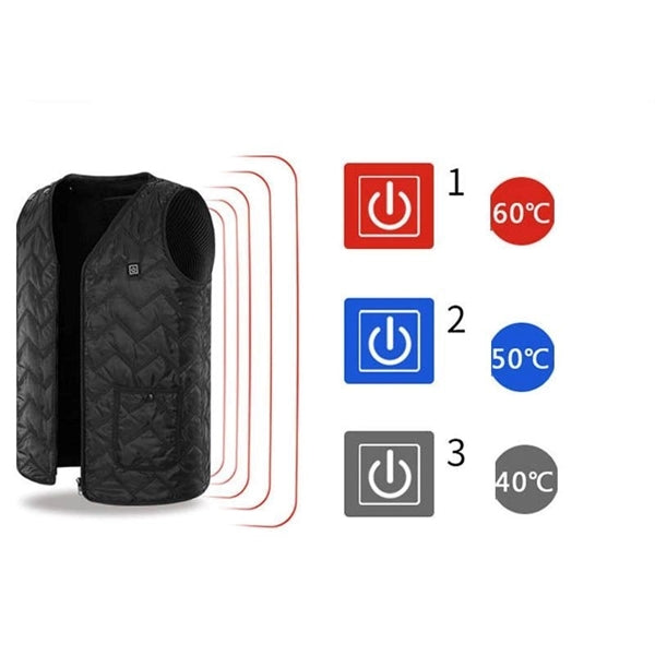 5 Areas Heated Vest