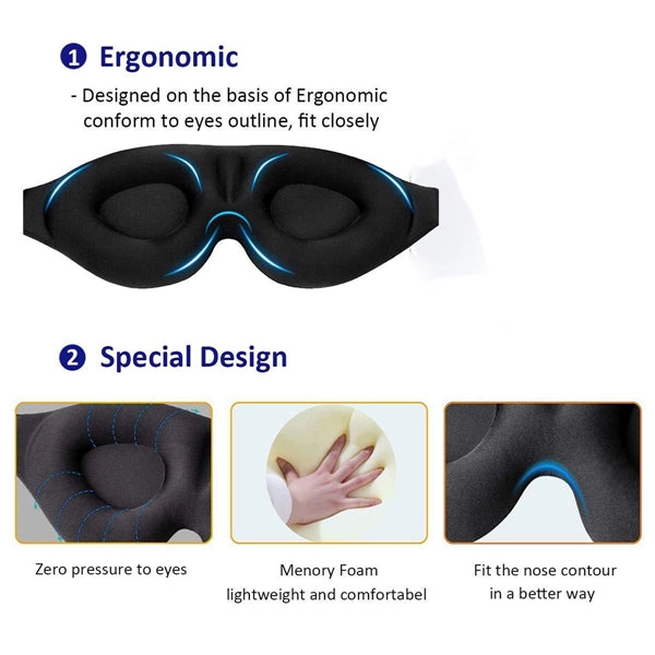 Sleep Eye Mask For Men Women