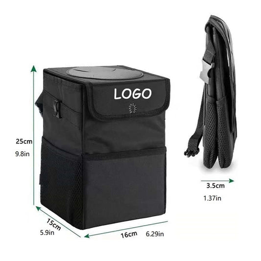 Car Trash Can With Lid