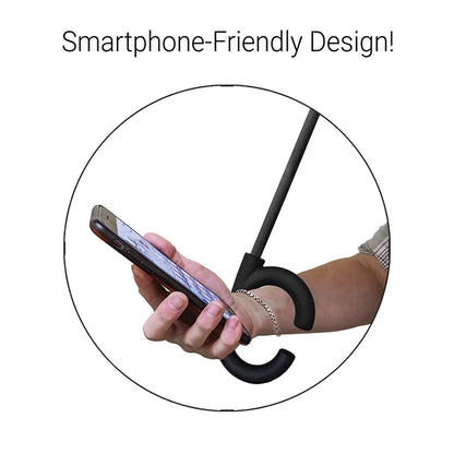 The ViceVersa Inverted Umbrella - Smartphone-Friendly Handle