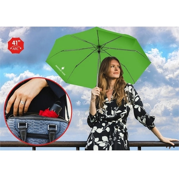 The Compact Econo Folding Umbrella - 41" Arc, Folds to 9"