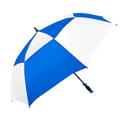 The Vented Checkerboard Golf Umbrella - Auto-Open, 62" Arc