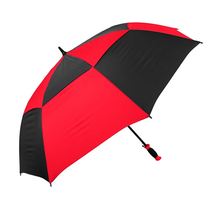 The Vented Checkerboard Golf Umbrella - Auto-Open, 62" Arc