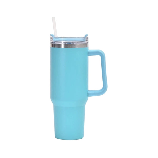 40OZ Travel Tumbler With Straw