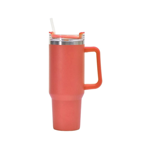 40OZ Travel Tumbler With Straw
