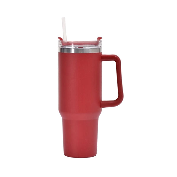 40OZ Travel Tumbler With Straw