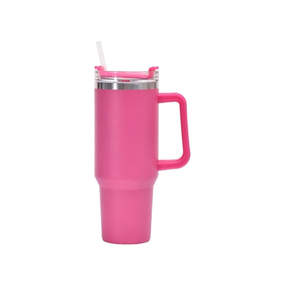 40OZ Travel Tumbler With Straw
