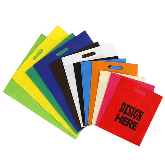 MOQ100 Die Cut Non-Woven Bags