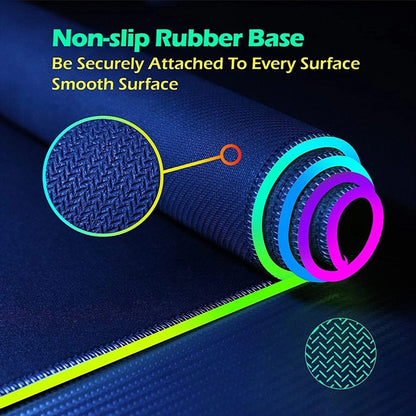 RGB Mouse Pad with Wireless Charging