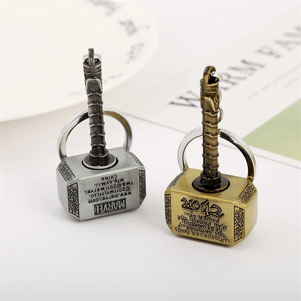 Metal  Keychain Hammer Key Ring