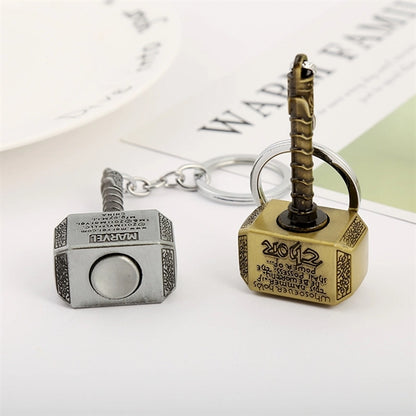 Metal  Keychain Hammer Key Ring