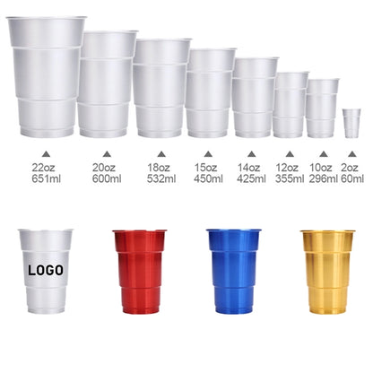 16 oz. Aluminum Recyclable Party Cups
