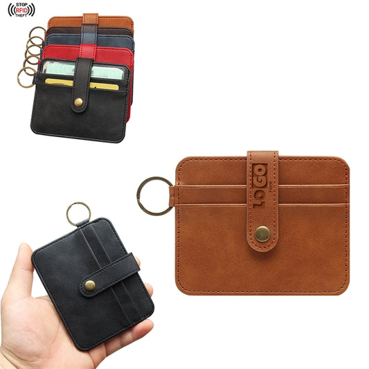 Stop Rfid Theft  Leather Wallets Card Holder