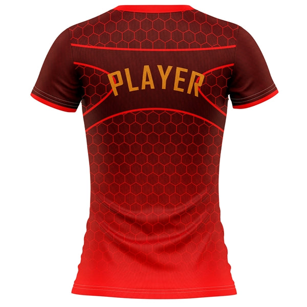 Women's 180 GSM Poly Interlock Short Sleeve T-Shirt