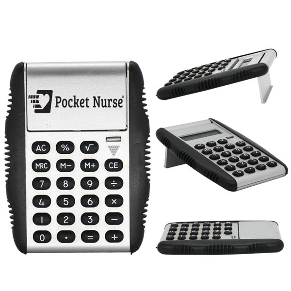Auto-Flip Cover Mini Calculator