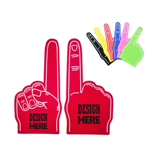 MOQ100 Giant Foam Finger Cheering Gloves