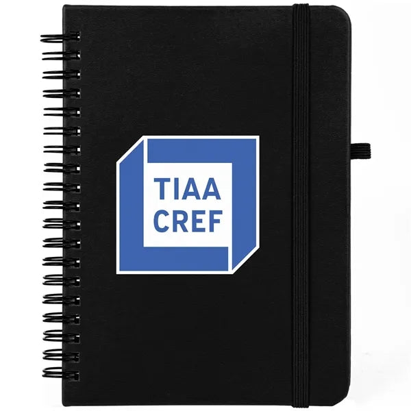 5x7 Premium UltraHyde Leather Notebook with Pen Holder