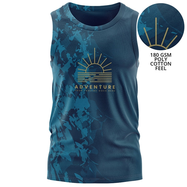 Youth 180GSM Cotton Feel Jersey Knit Soft Tank Tops