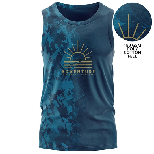 Youth 180GSM Cotton Feel Jersey Knit Soft Tank Tops