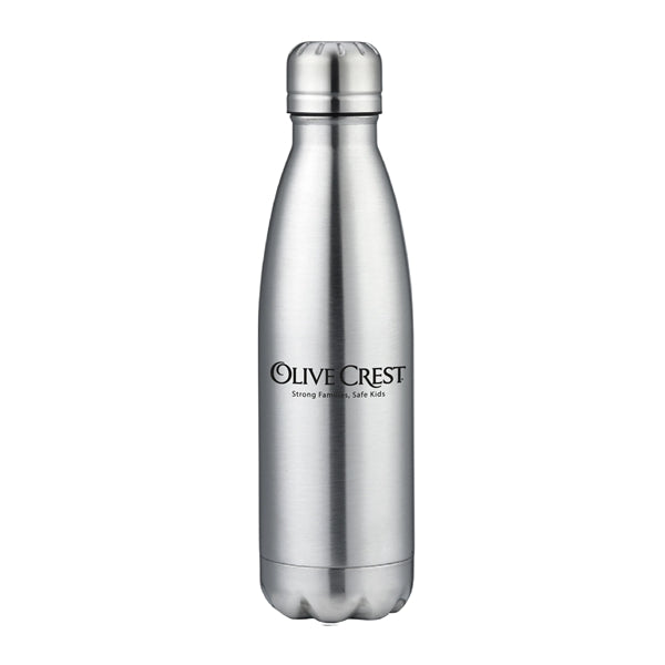17 oz. Travel Stainless Insulated BPA-free Bottle w/ Lid
